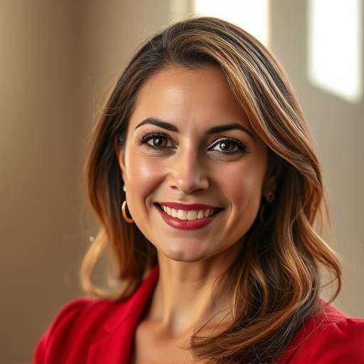 Foto da professora Ana Carolina Oliveira, co-fundadora da Aprenda Mais